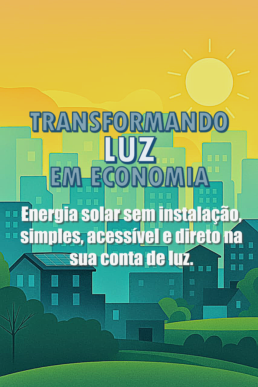 Transformando luz em economia